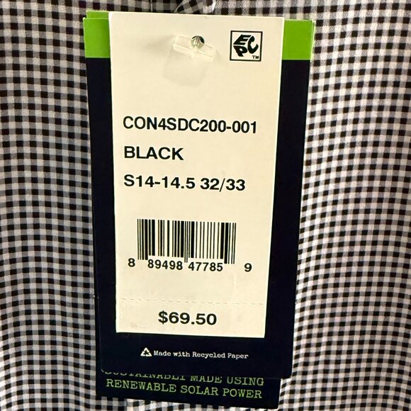 CONSTRUCT Slim Fit Performance Stretch Cooling Comfort Dress Shirt - Picture 8 of 9